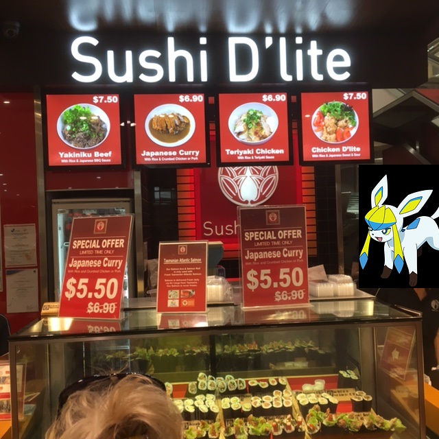 Sushi D'lite 店内